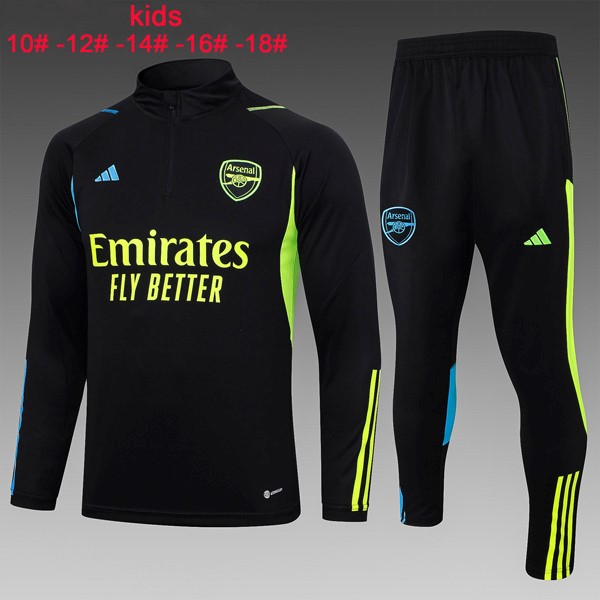 Ninos Sudadera De Training Arsenal 2024 Negro